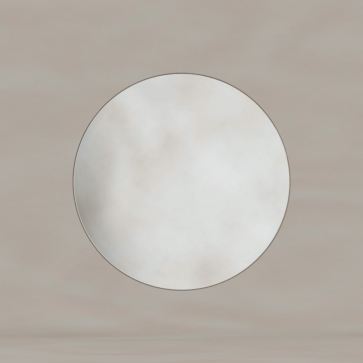Oslo Round Mirror 60cm Brushed Bronze