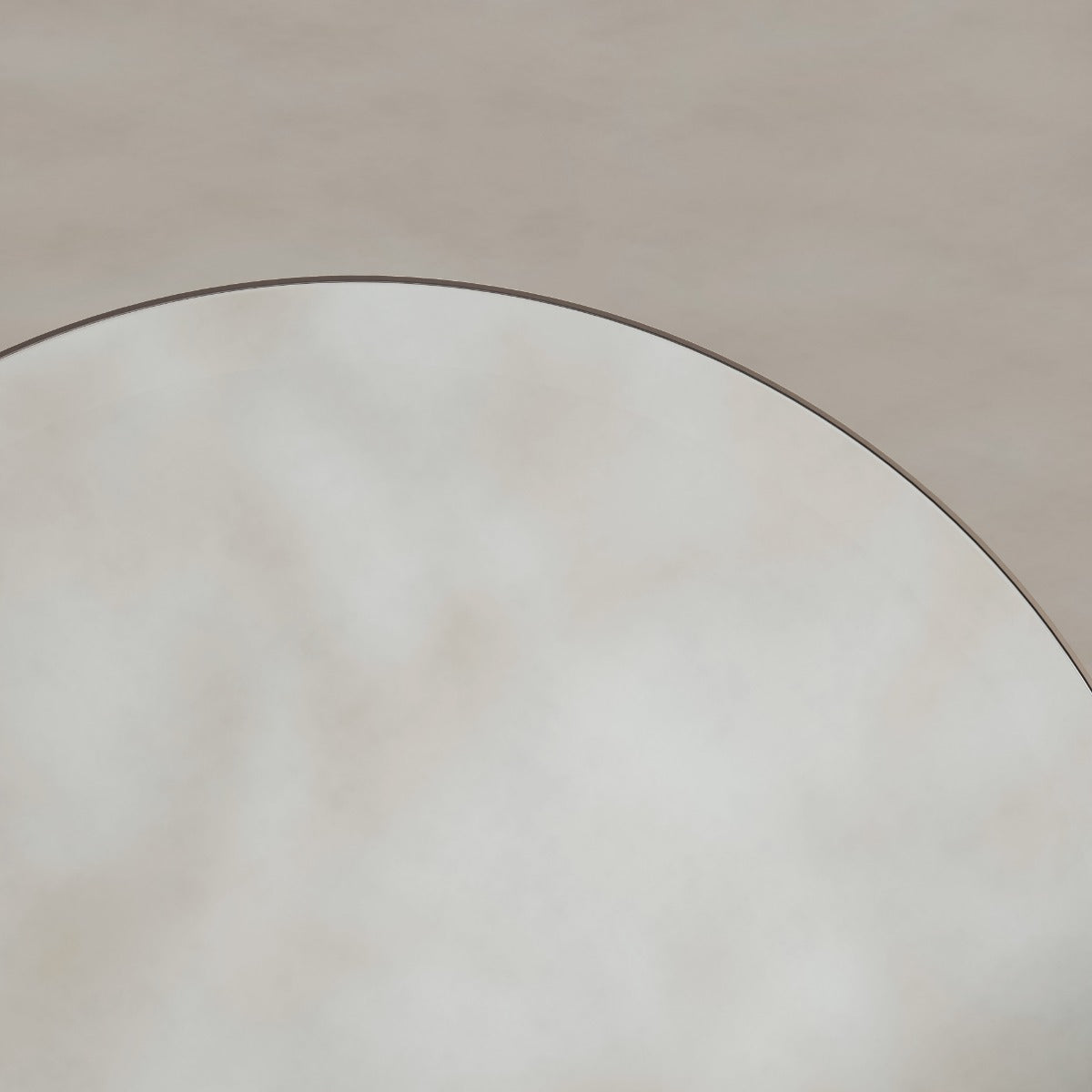 Oslo Round Mirror 60cm Brushed Bronze