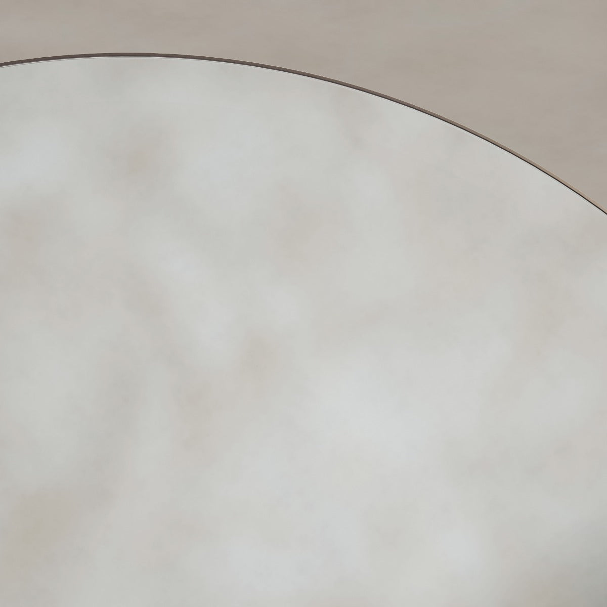 Oslo Round Mirror 100cm Brushed Bronze