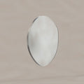 Oslo Organic Mirror 60cm Brushed Nickel