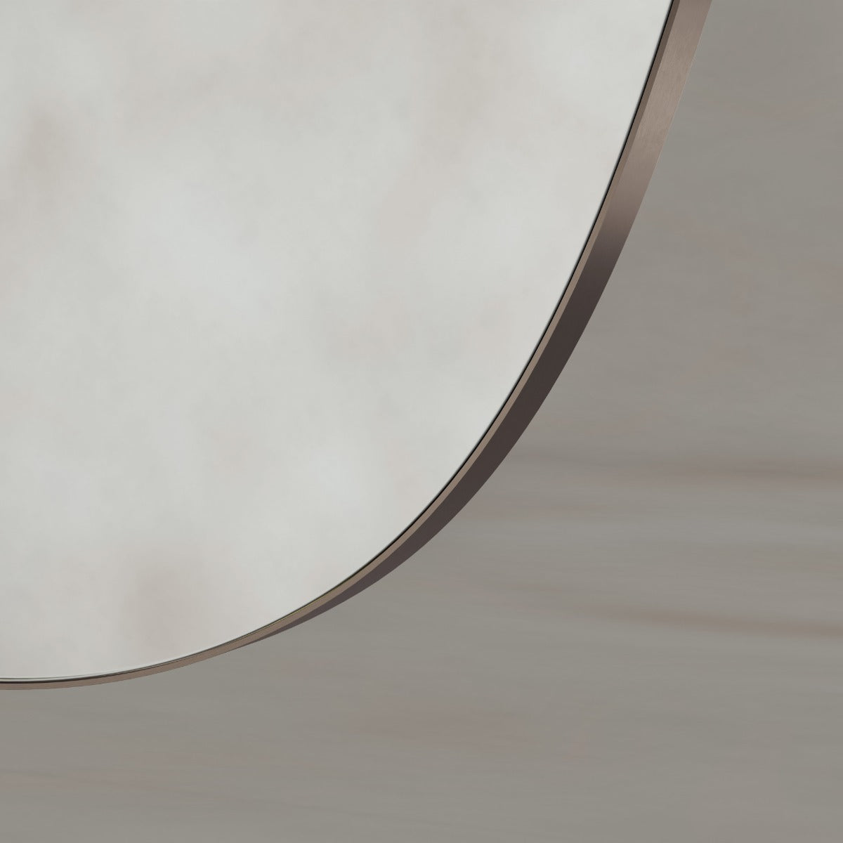 Oslo Organic Mirror 60cm Brushed Bronze