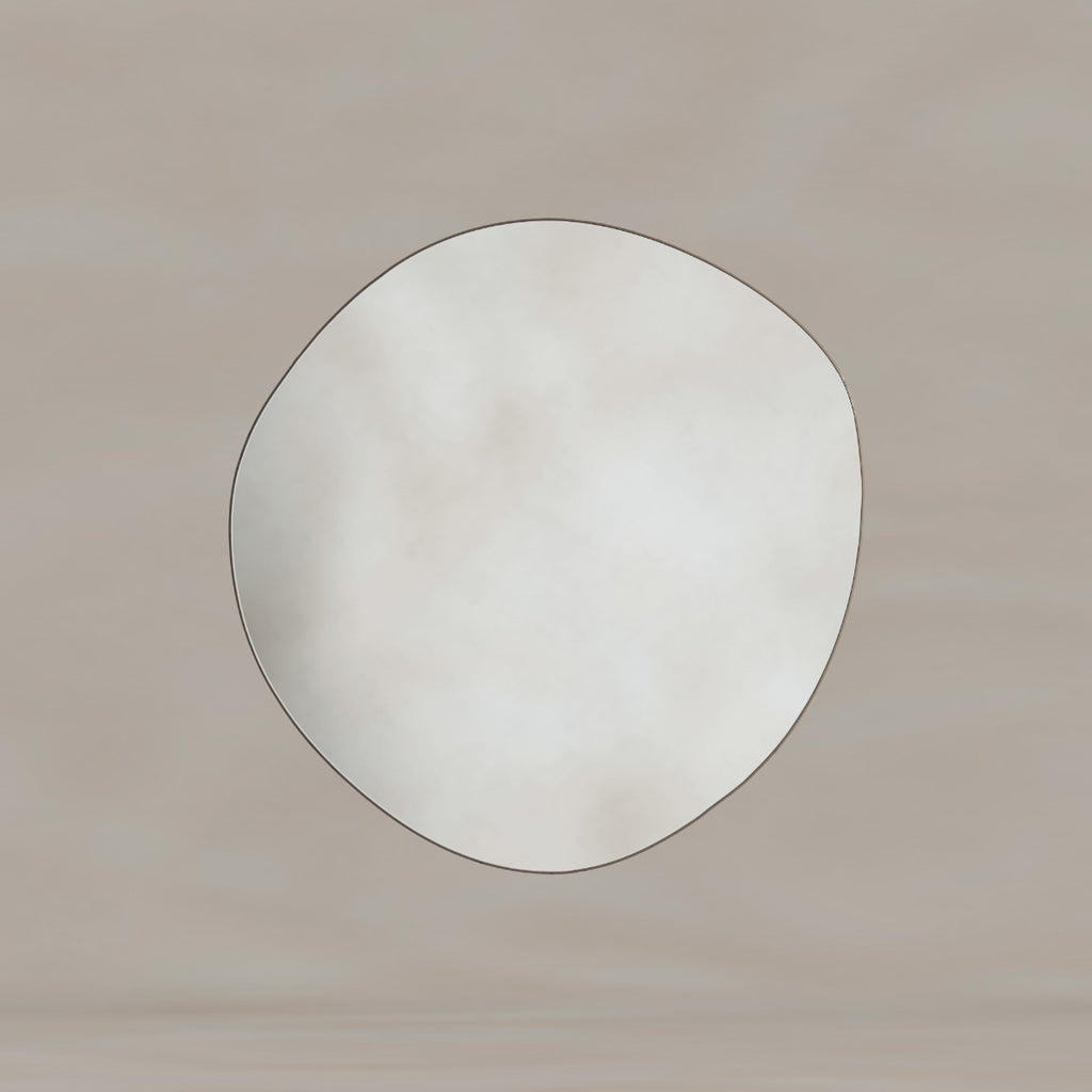 Oslo Organic Mirror 60cm Brushed Bronze