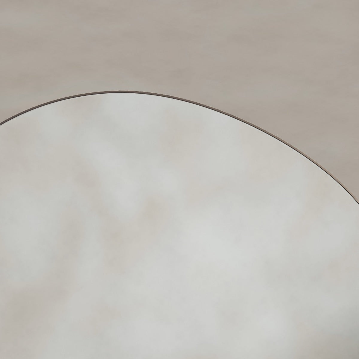 Oslo Organic Mirror 60cm Brushed Bronze