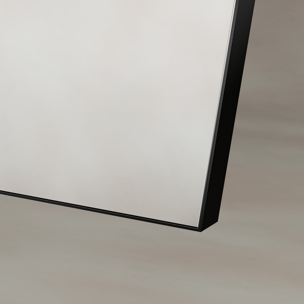 Oslo Irregular Hexagon Mirror 55x80cm - Black