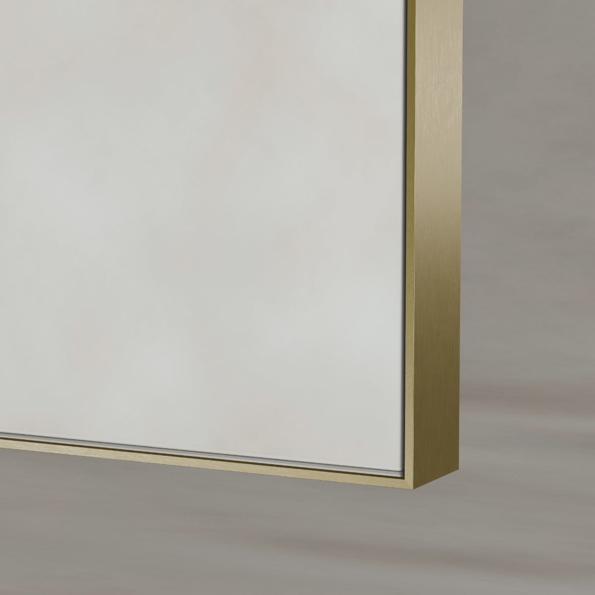 Oslo Arch Mirror 50x100cm Brushed Brass
