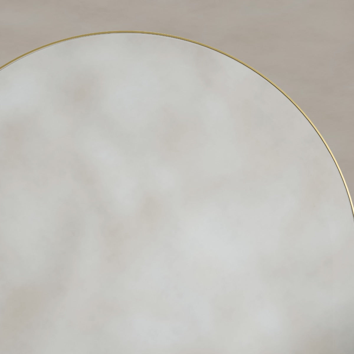 Oslo Arch Mirror 50x140cm Brushed Brass