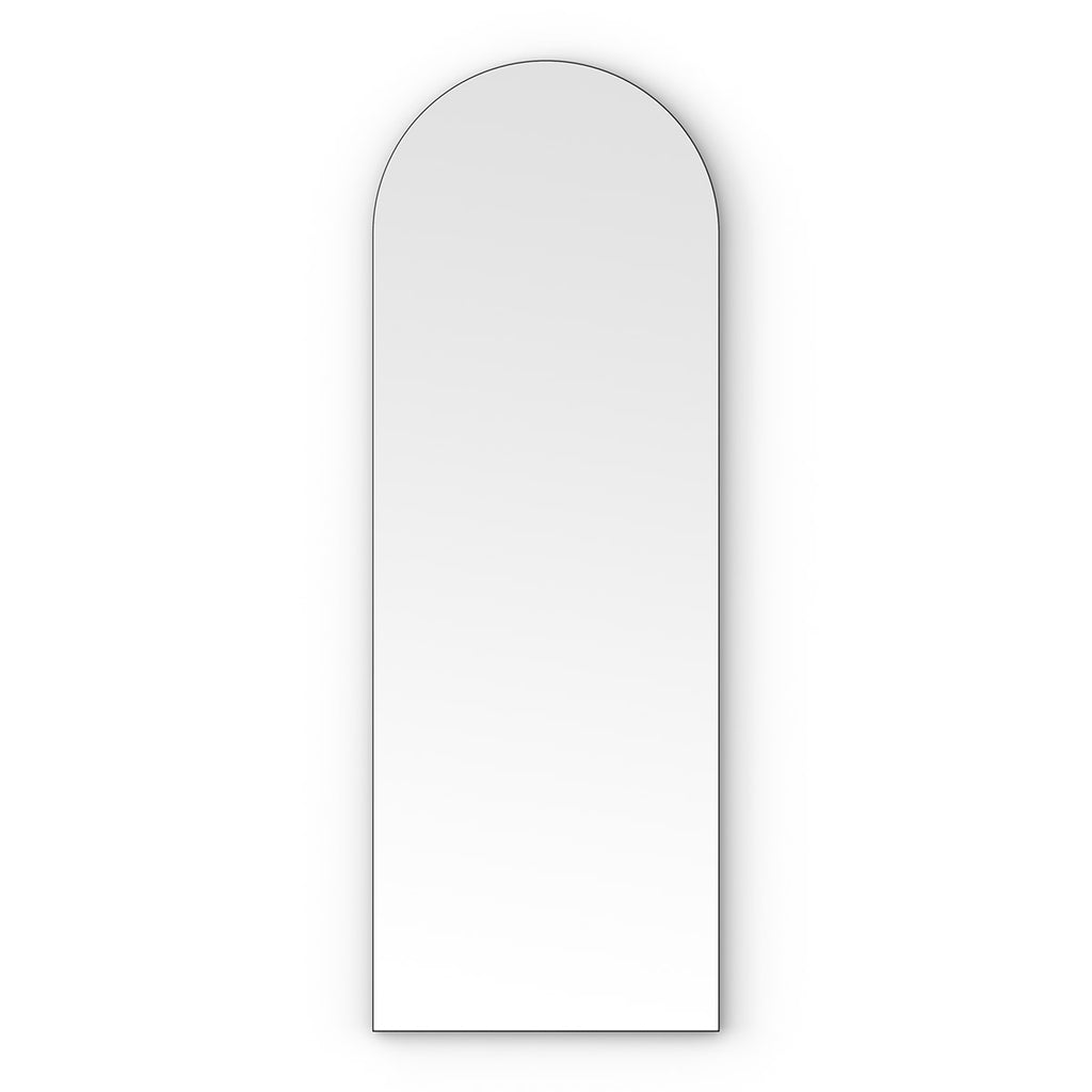 Oslo Arch Mirror 50x140cm Black