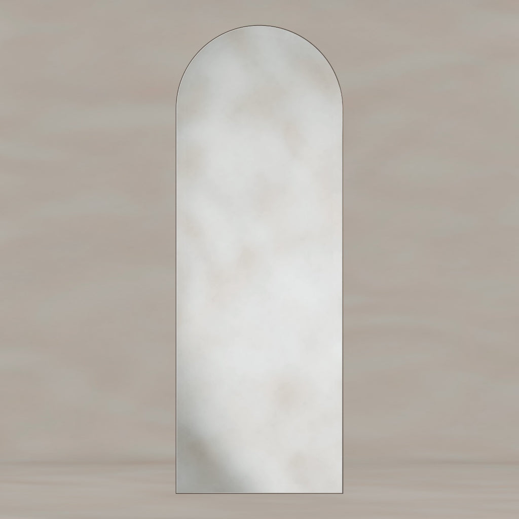 Oslo Arch Mirror 50x140cm Brushed Bronze