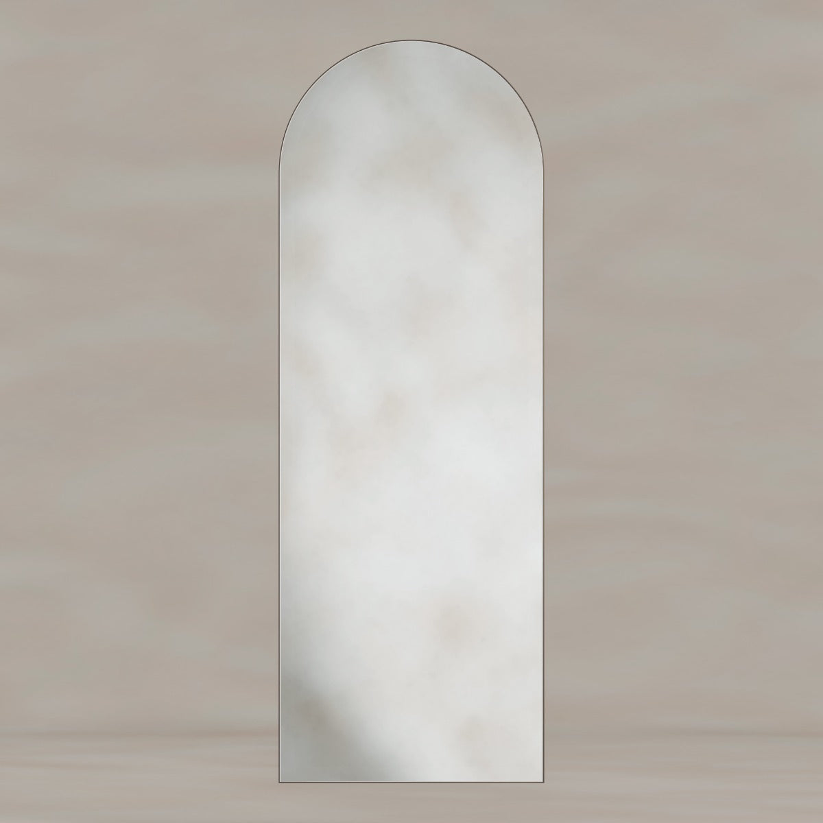 Oslo Arch Mirror 50x140cm Brushed Bronze