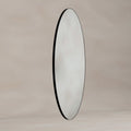 Oslo Oval Mirror 45x100cm - Black
