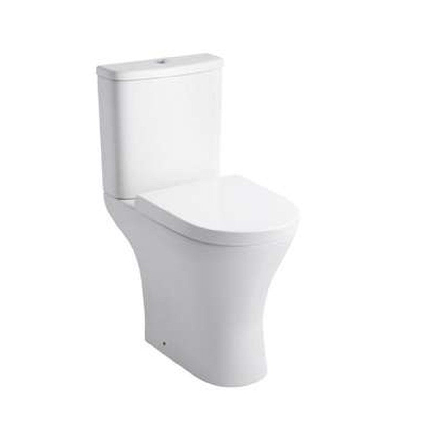 Palma Round Close Coupled Toilet – Open back comfort height