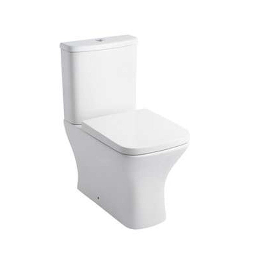Palma Square Close Coupled Toilet – Closed back