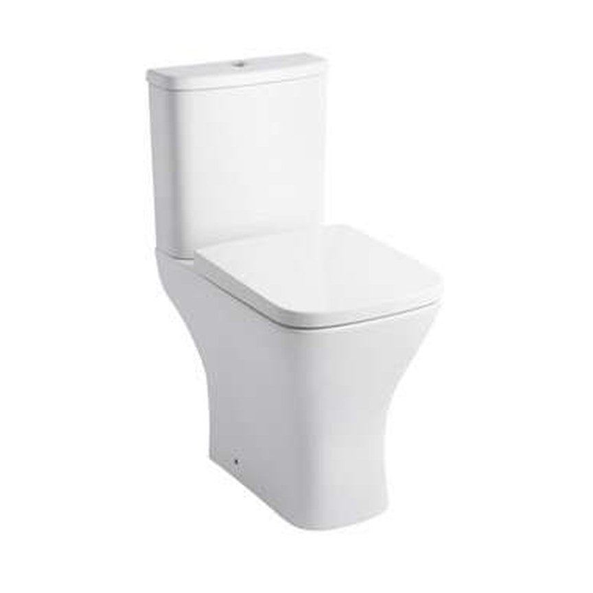Palma Square Close Coupled Toilet – Open back comfort height