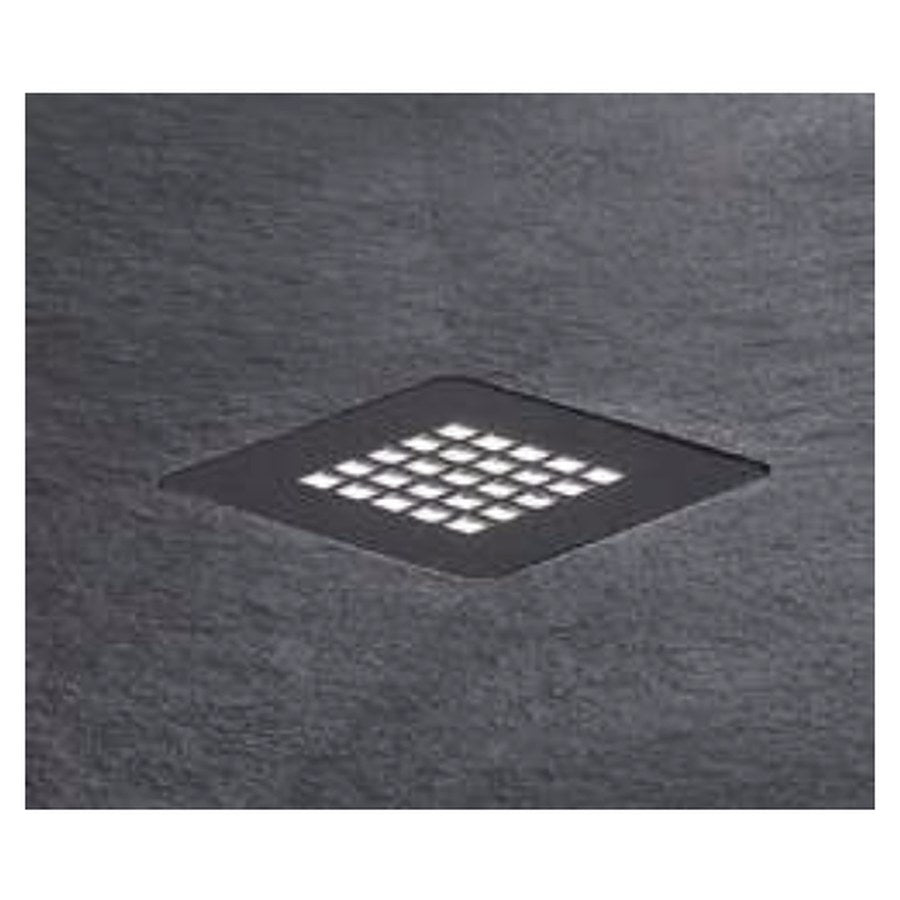 Petra Shower Tray Waste Covers, Graphite