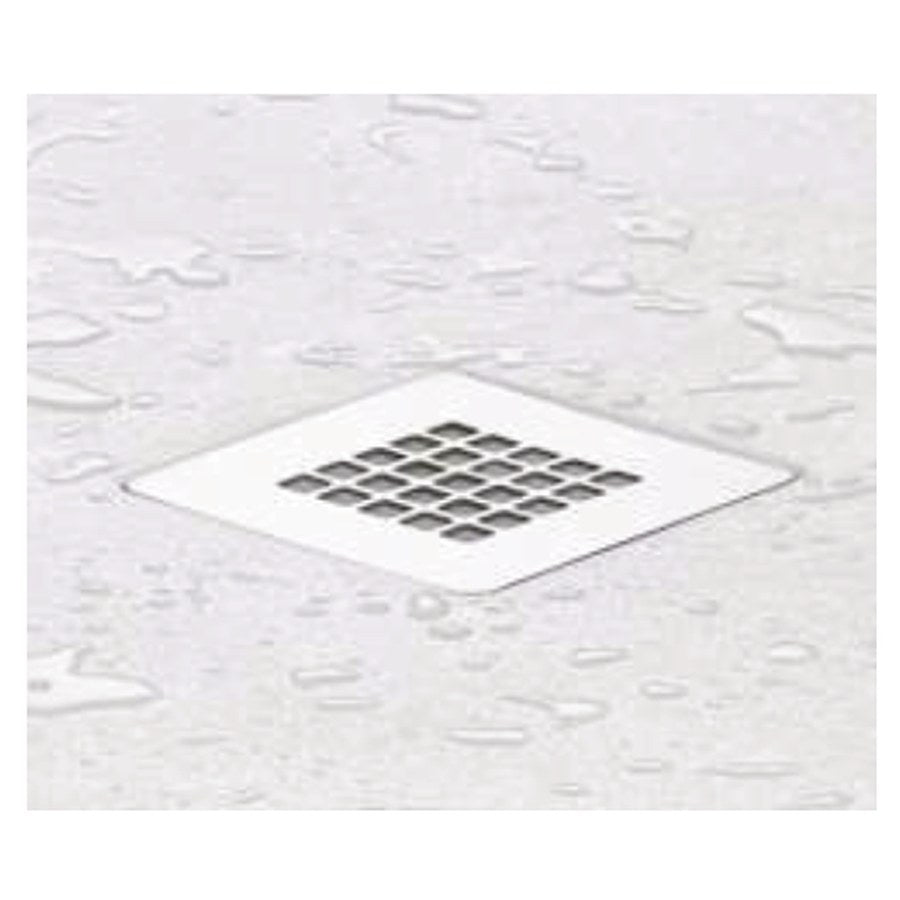 Petra Shower Tray Waste Covers, White
