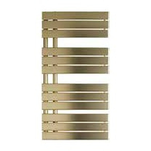 Piona Towel Radiator – Brushed Brass