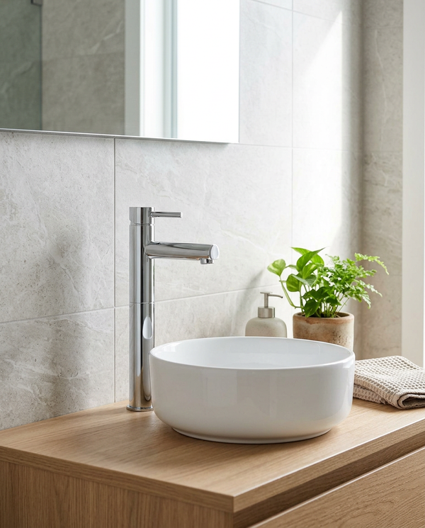 Plana Hi-Rise Mono Basin Mixer
