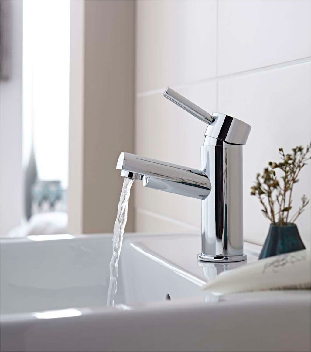 Plana taps in a bathroom