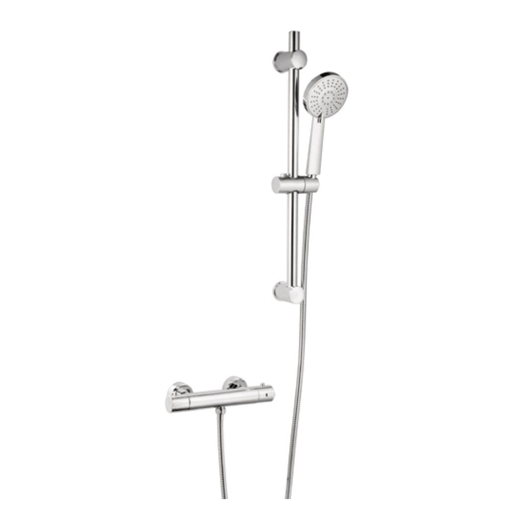 Plana Thermostatic Shower Sets & Valves, Bar valve with slide rail kit