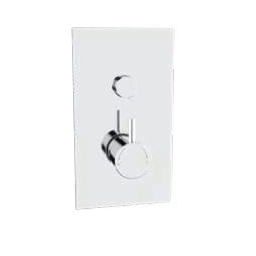 Plana Thermostatic Shower Sets & Valves, Push-button concealed valve with slide rail kit