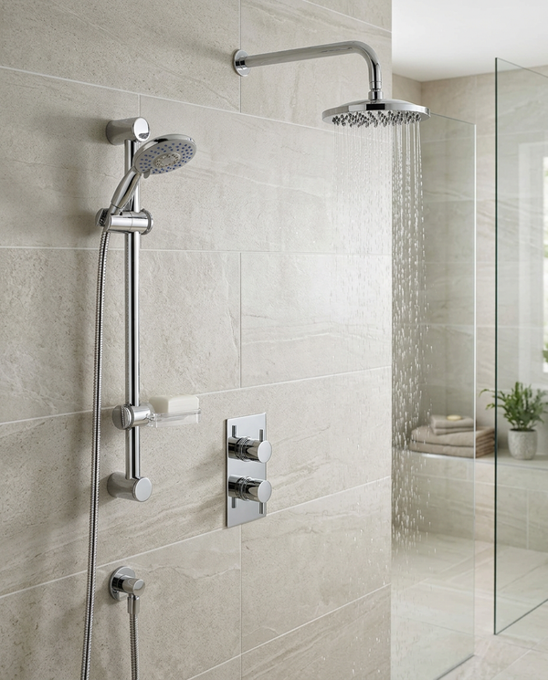 Plana Thermostatic Shower Sets & Valves