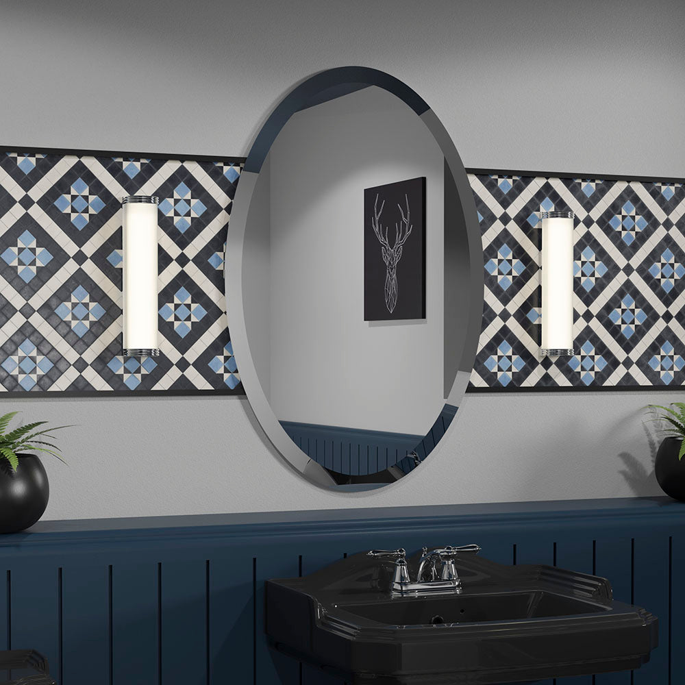 Porterhouse Oval Mirror 60 - 60x90cm
