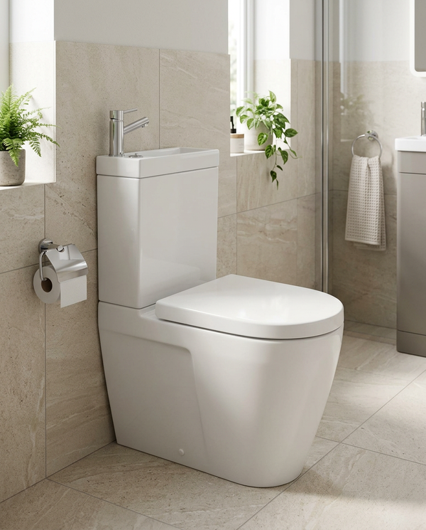 Prisma 2-in-1 Toilet & Basin with Mixer Tap