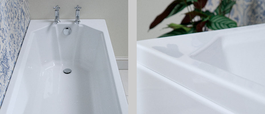 Carron Camden Single Ended Bath, in a bathroom setting