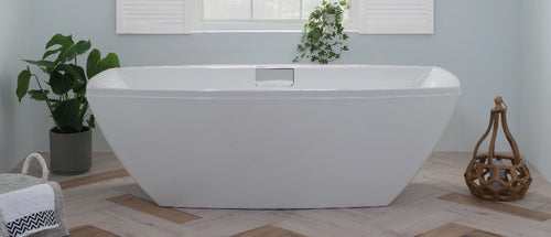 Carron Celsius Freestanding Bath, in a bathroom setting