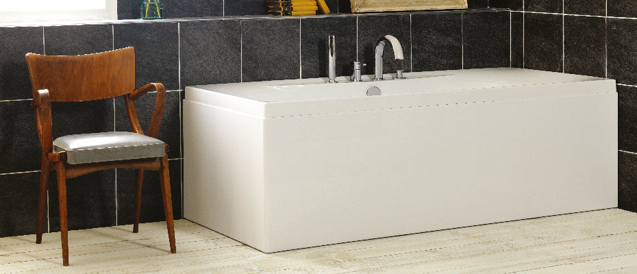 Carron Equity Double Ended Bath, in a bathroom setting