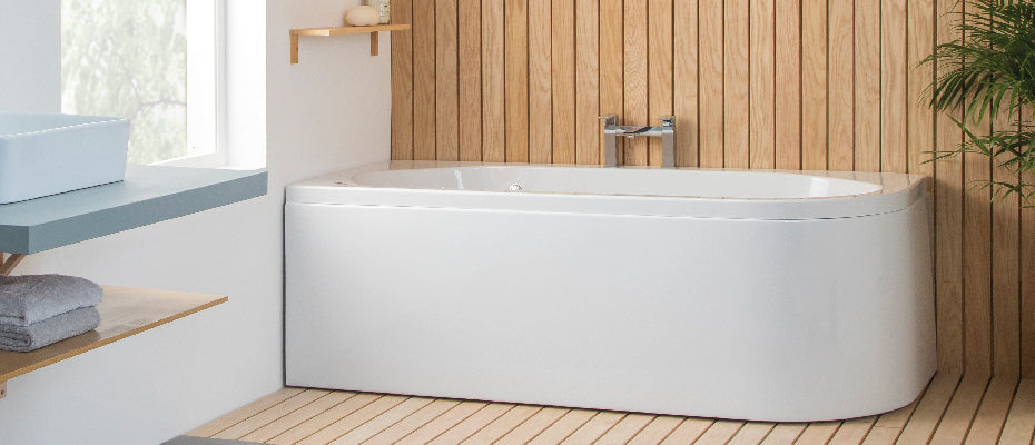 Carron Status Double Ended Bath, in a bathroom setting
