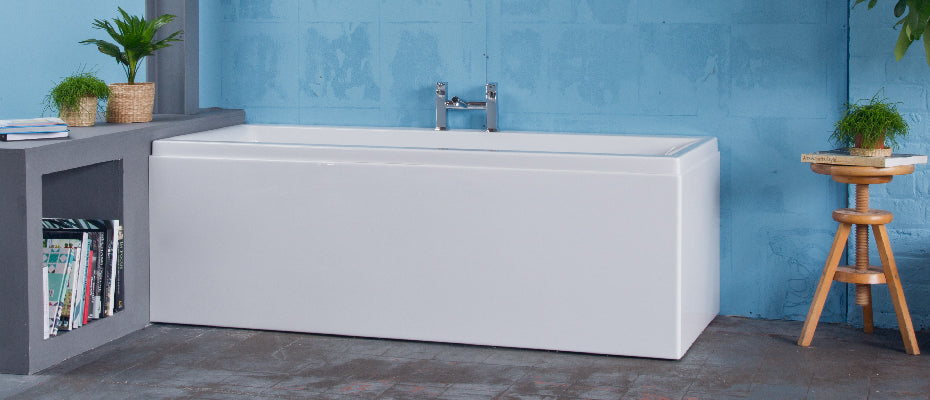 Carron Urban Single Ended Bath, in a bathroom setting