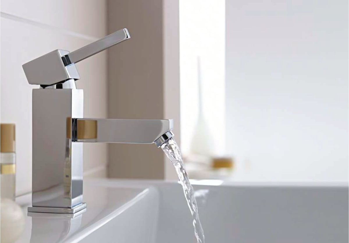 Purita taps in a bathroom