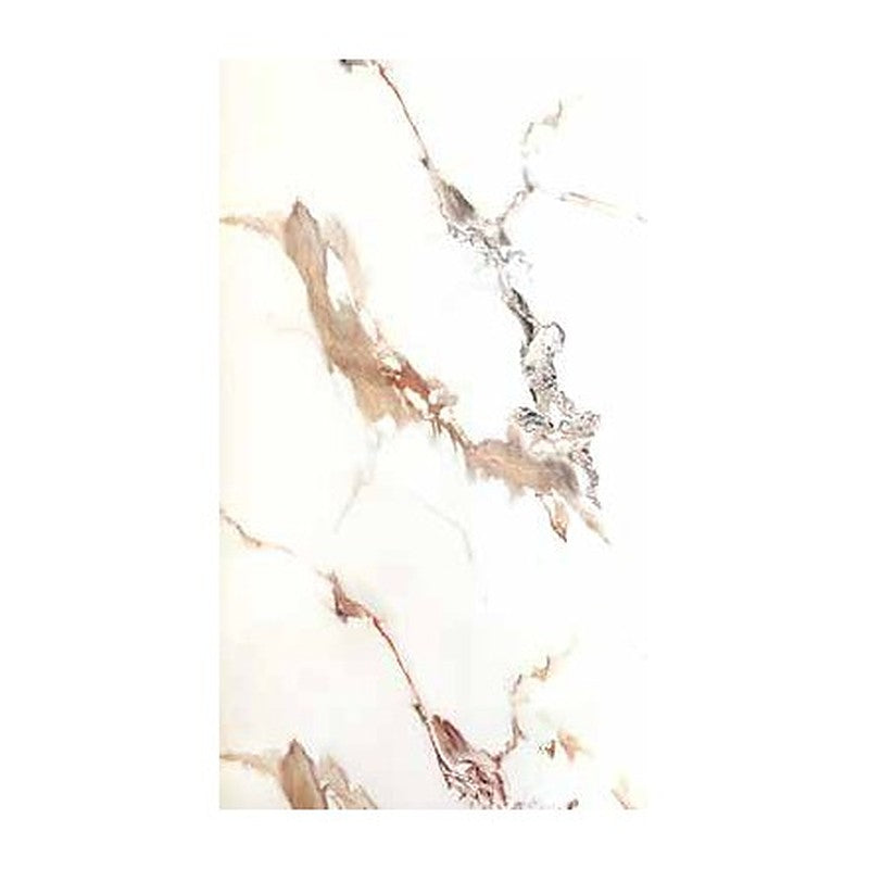 PVC shower wall panel in carrara bronze