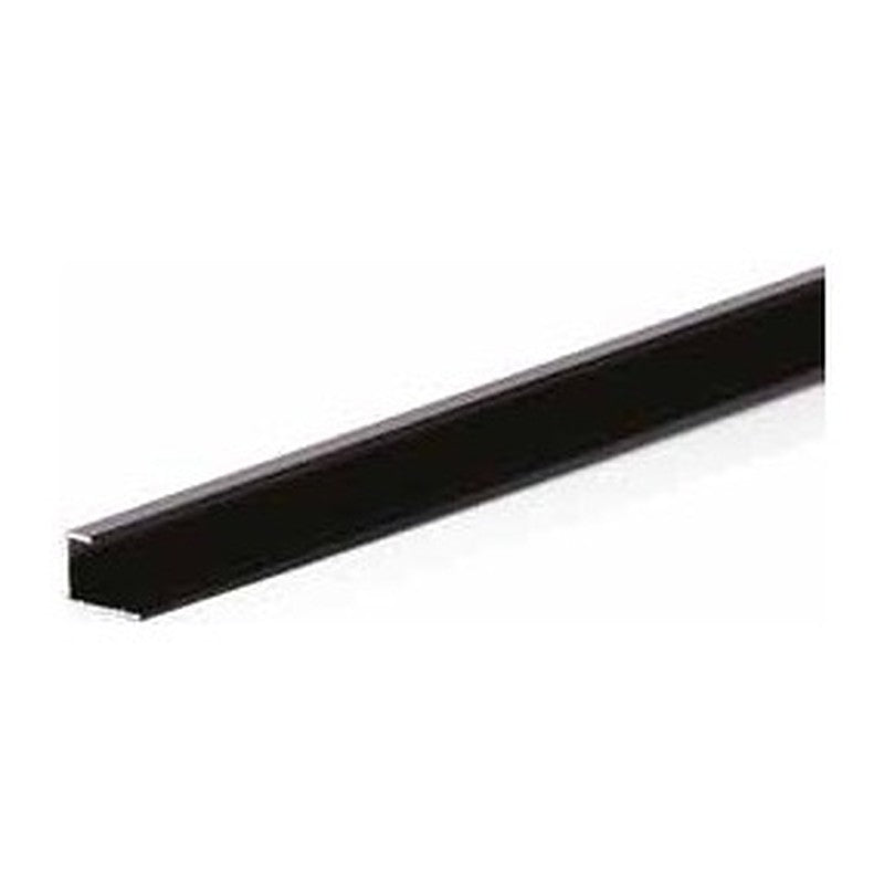 PVC wall panel trim, end cap (u shape)