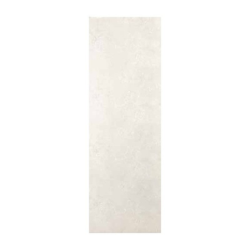 PVC shower wall panel in white concrete