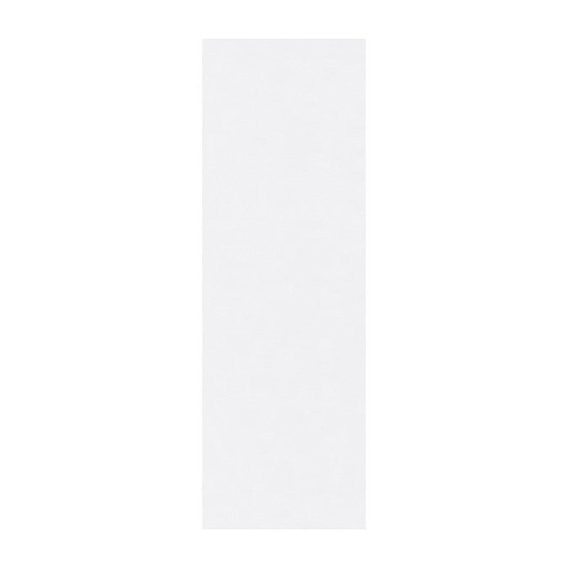 PVC shower wall panel in white gloss