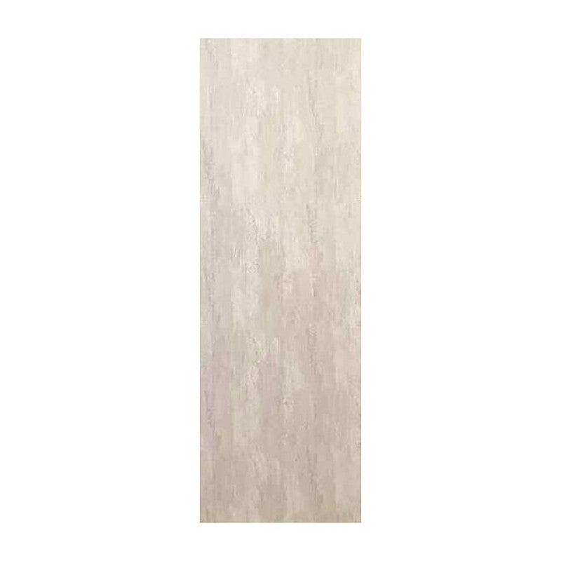 PVC shower wall panel in white selenite