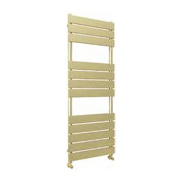 Quanta Flat Panel Towel Radiator – Brushed Brass