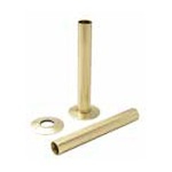 Radiator Pipe Shrouds – Brushed Brass