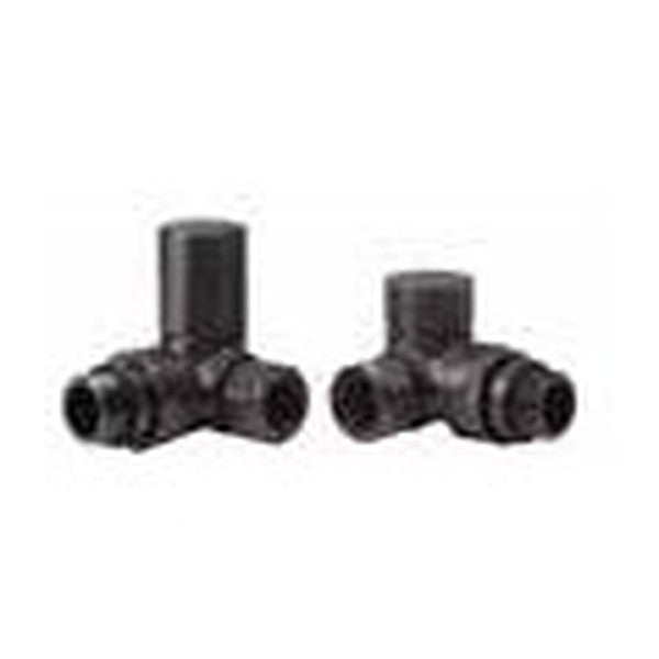 Radiator Valves (Pair) – Corner Gunmetal