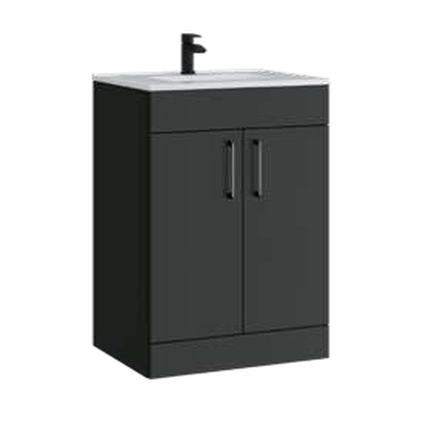 Rowan 1100mm L-Shaped Furniture Pack – Matt anthracite