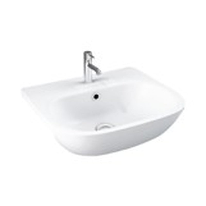 Savora 520mm semi-recessed basin