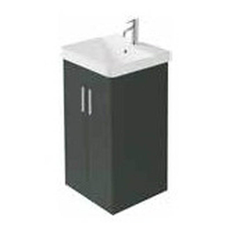 Sena Pro 500mm Floorstanding Vanity Unit & Basin, 2 Doors