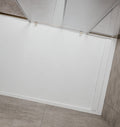 Serina slate-effect shower tray in matt white