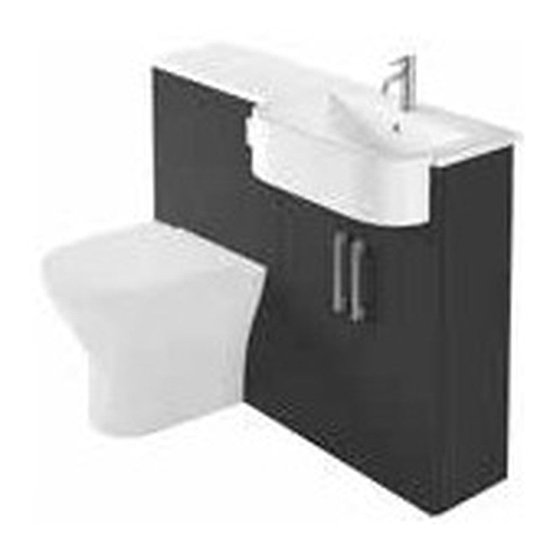 Serio 1000mm Combination Vanity & WC Unit with Basin