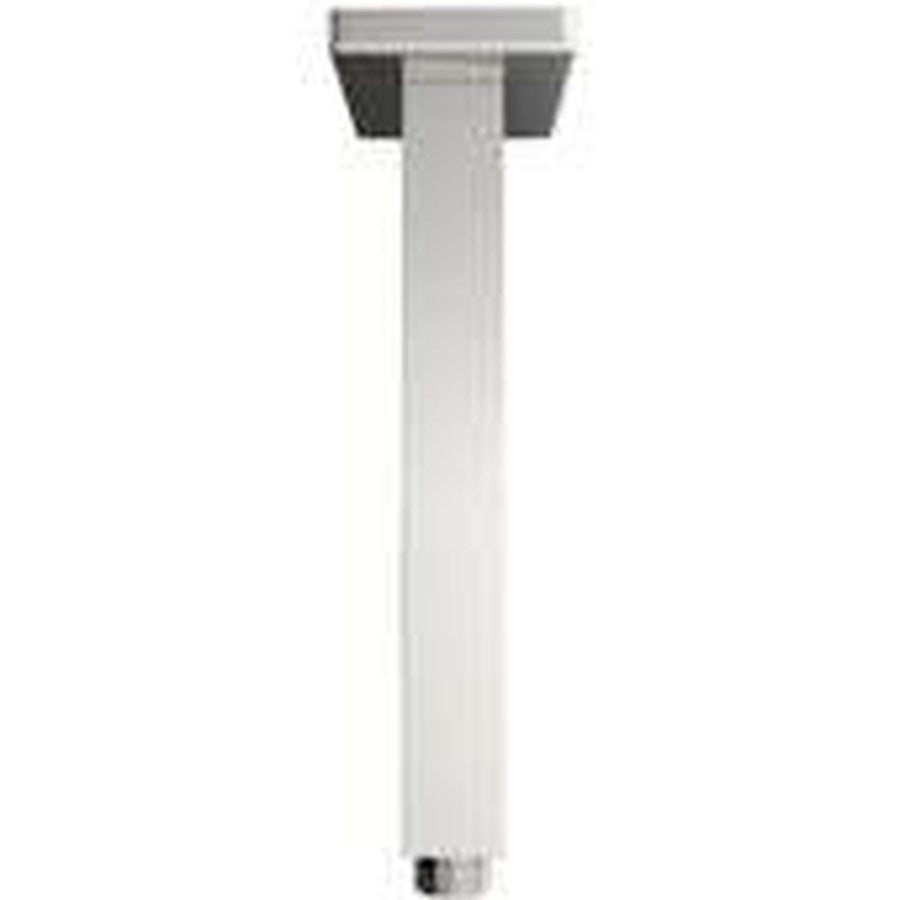 Ceiling & Wall Shower Arms, Chrome, Square ceiling arm
