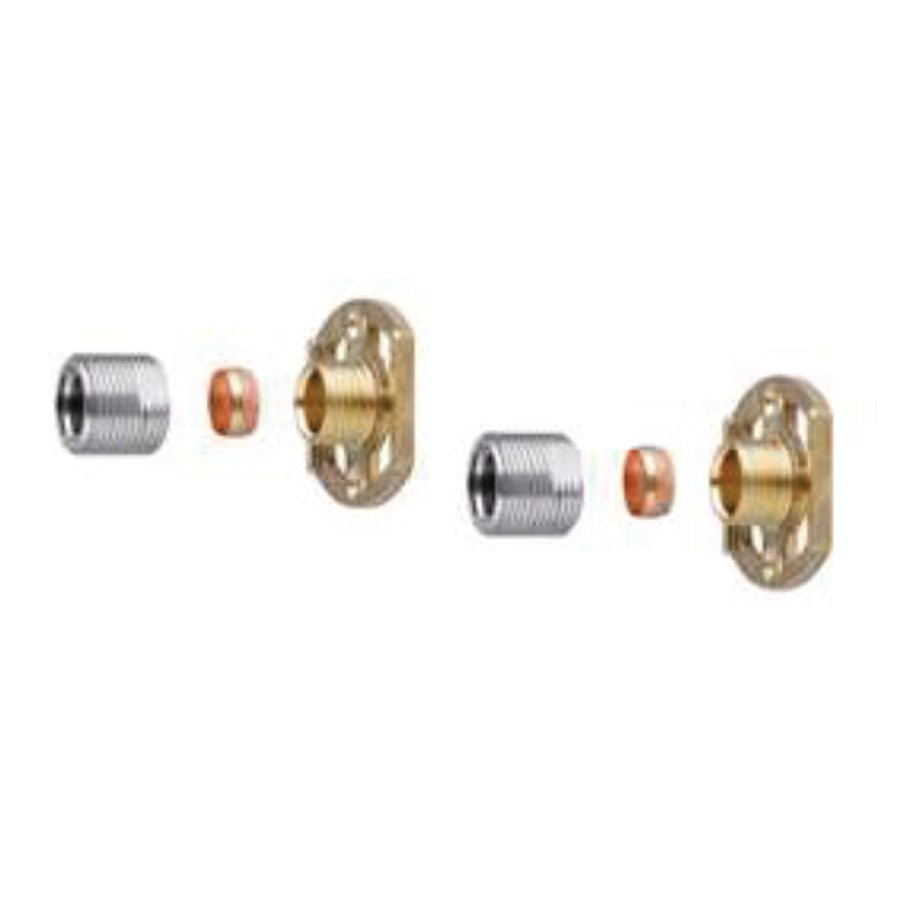 Shower & Douche Fixing Plates, Fast-fix shower bracket (pair)