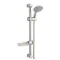 Shower Slide Rail Kits, Round 6-function handset, chrome, with soap tray