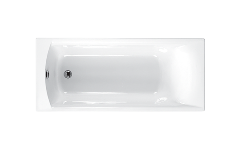 Carron Sigma Single Ended Bath, plan view